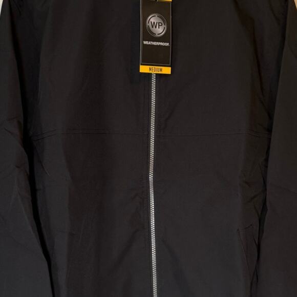 Weatherproof WP Hooded Full-Zip Jacket Water/Wind Resistant Men's Medium NWT - Picture 7 of 7
